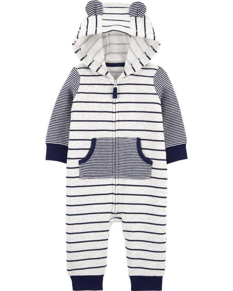 

Трикотажный комбинезон (ромпер) на флисовом начосе Картерс для мальчика