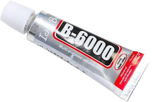 

Клей силиконовый B6000 15мл, в тюбике с дозатором, прозрачный