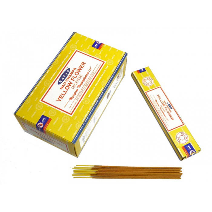 

Satya Yellow Flower (плоская пачка) 15 грамм, Желтый