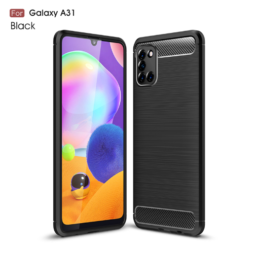 

TPU чехол накладка Urban для Samsung Galaxy A31 (3 цвета) черный
