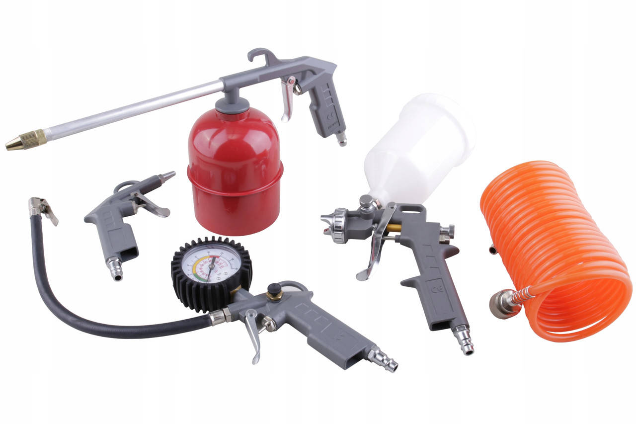 

Набор пневмоинструментов для компресора LEX 5в1