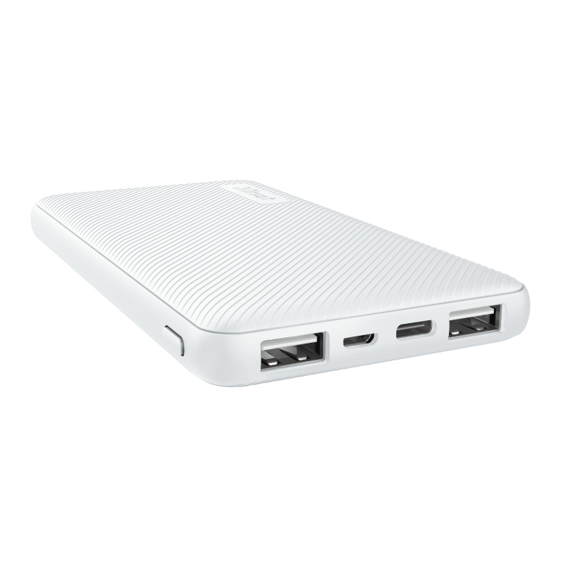 

Trust Primo Ultra-thin Powerbank 10.000 mAh - White 23896