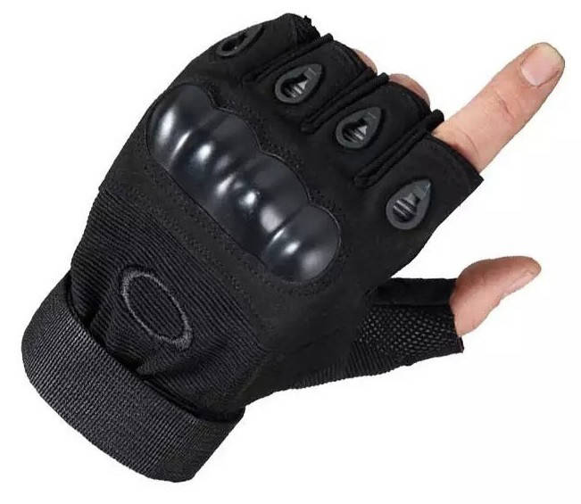 

Перчатки без пальцев штурмовые тактические Oakley койот