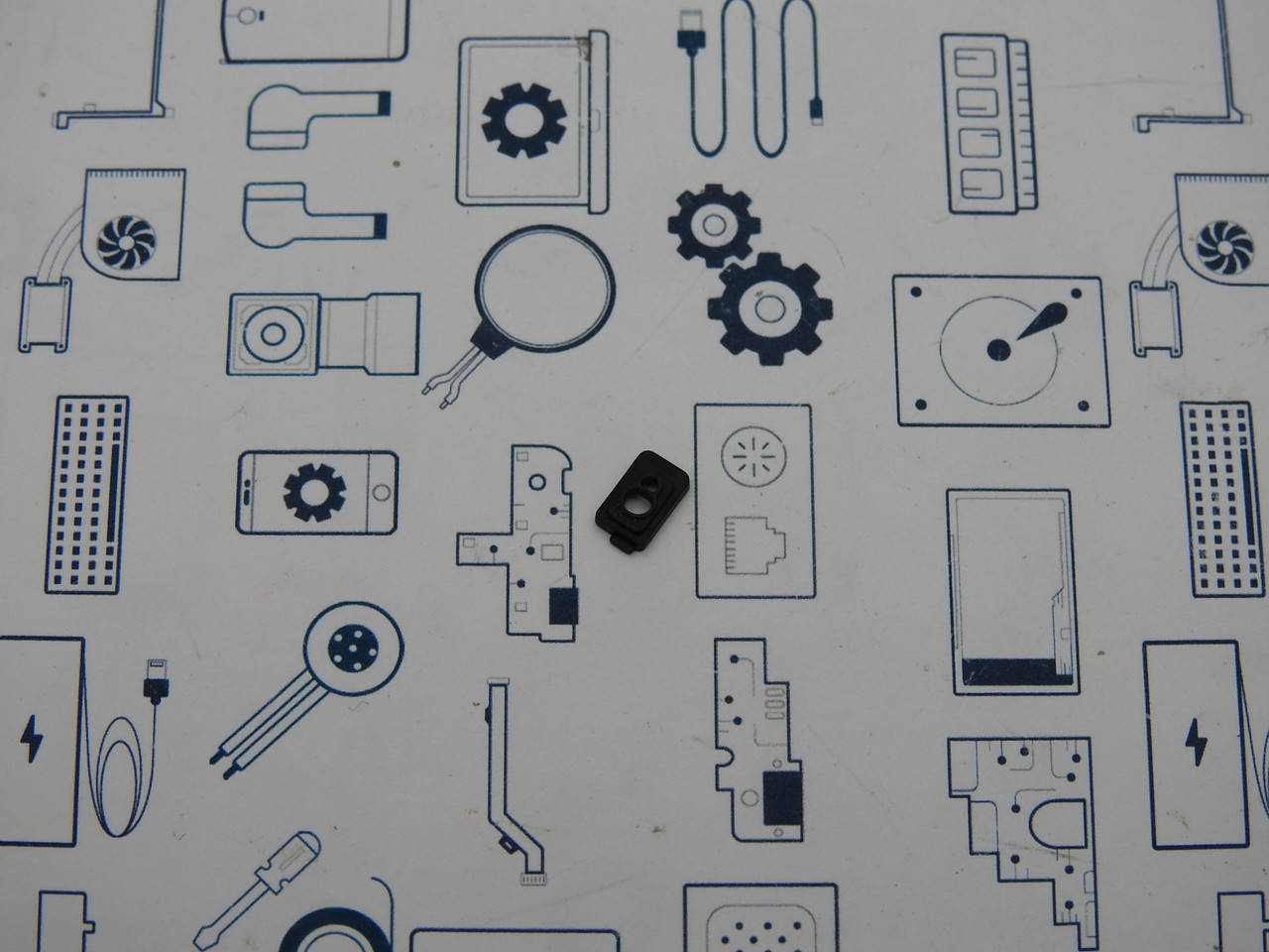 

Резинка датчика приближения Xiaomi Mi A2 Сервисный оригинал с разборки, Разные цвета