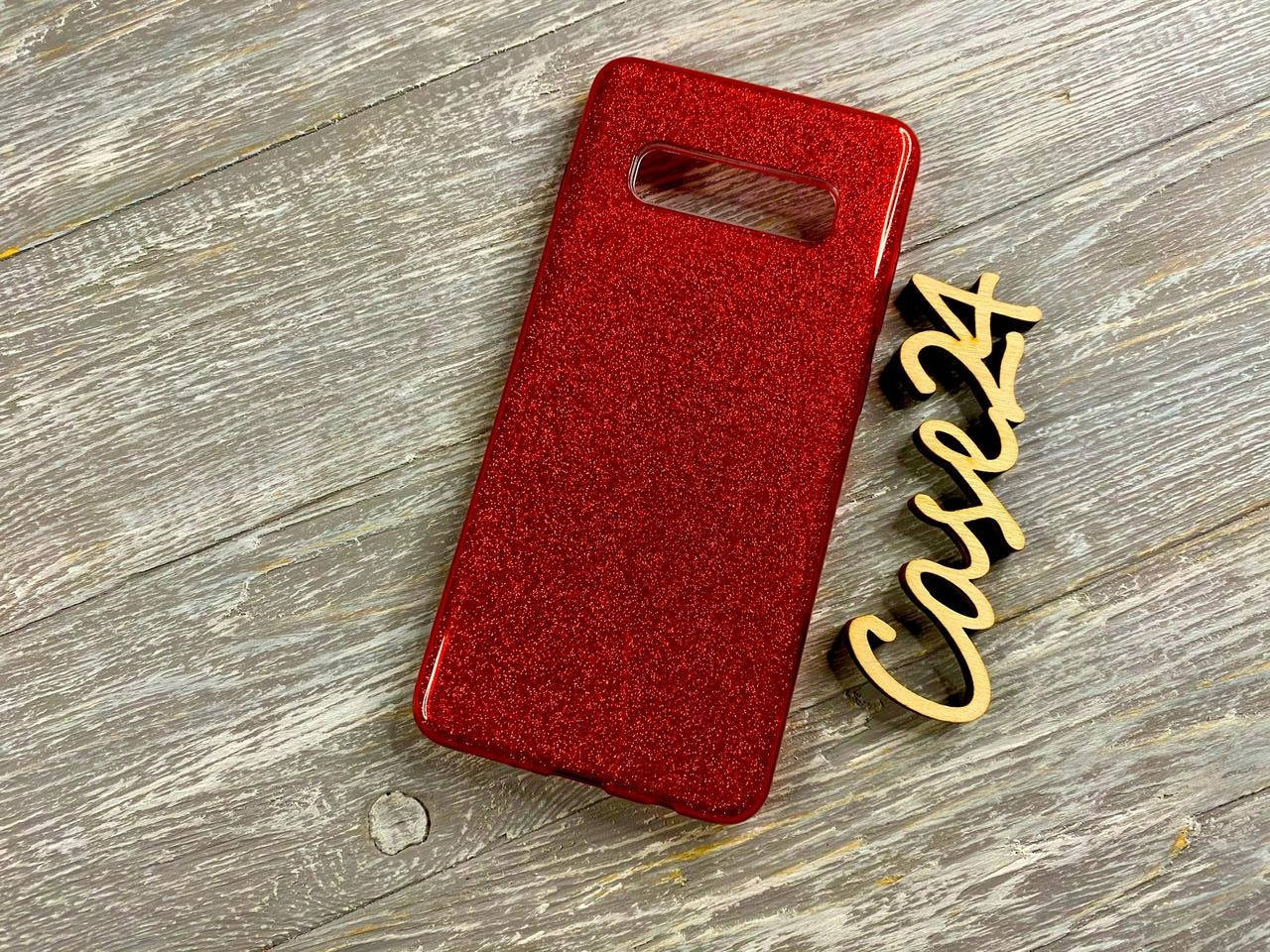 

Переливающийся TPU чехол Sonic для Samsung Galaxy S10 Plus (5 цветов) красный