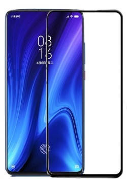 

5D стекло Xiaomi Mi 9T полный клей ( Сяоми Ми 9Т ), Черный