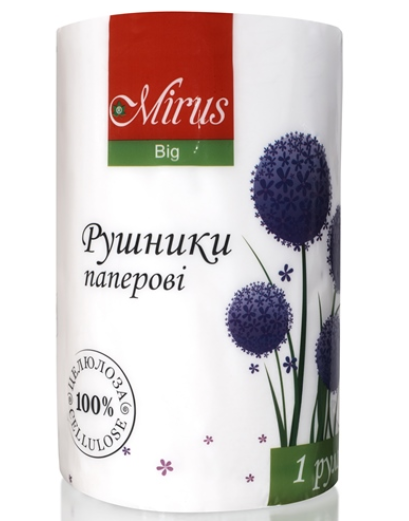 

Полотенца ТМ Mirus Мирус 1 рулон, Белый