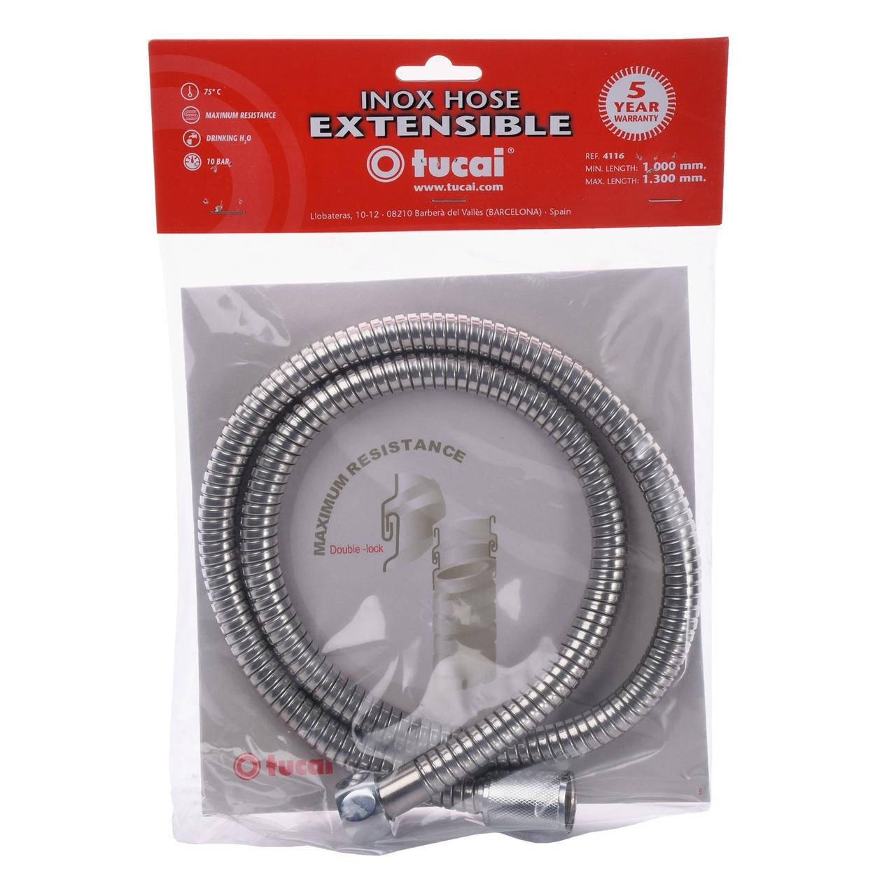 

Шланг душевой Stainless Steel 100-130 см 4116