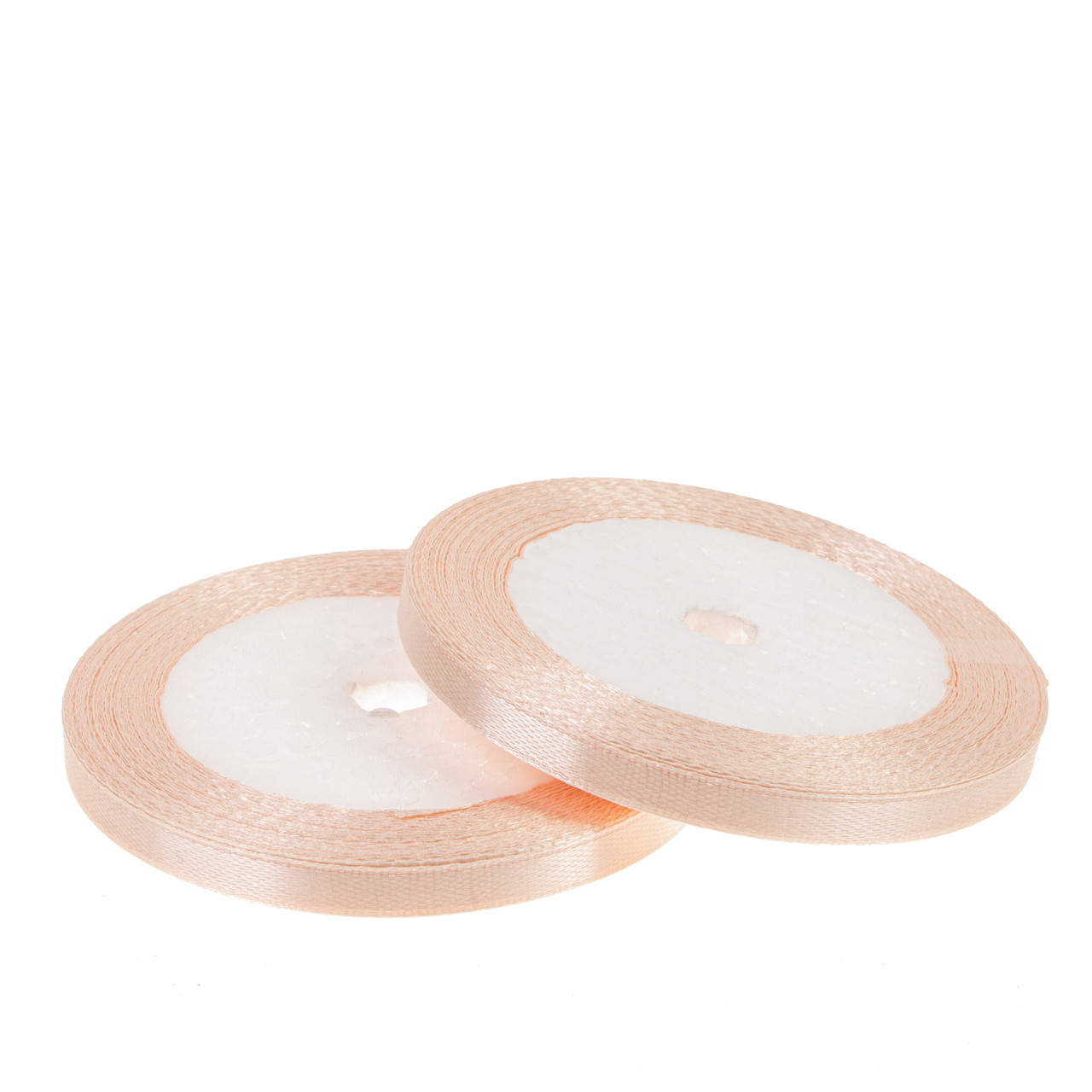 

Лента атласная 0,7 см (23 м) бежевая, Малиновый