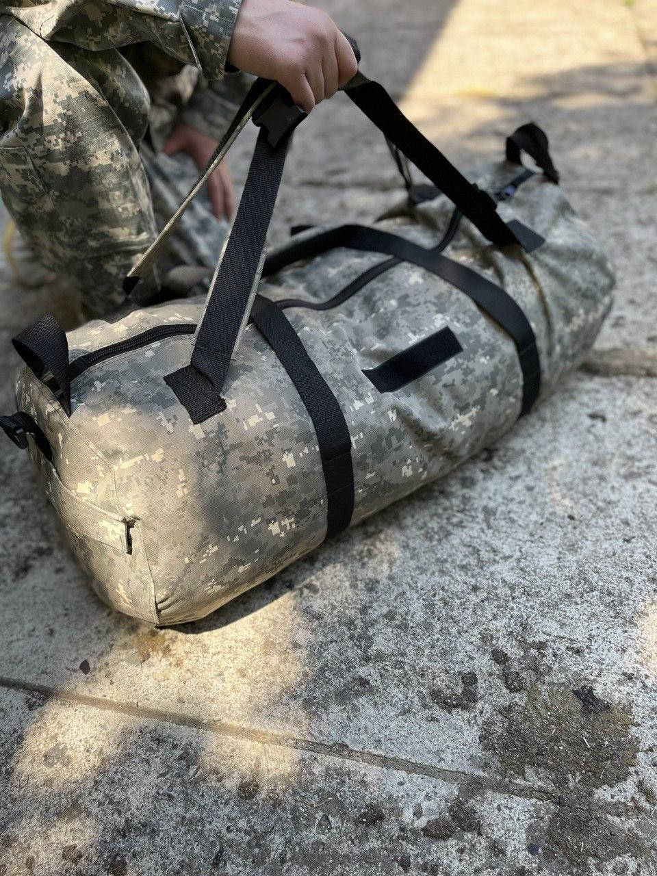 

Сумка Баул военный 82 л от производителя непромокаемый Oxford 1000D