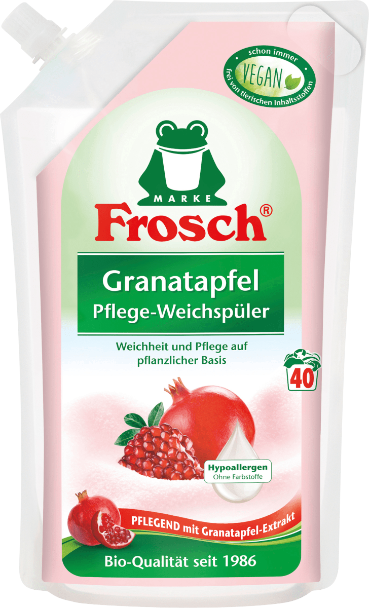 

Кондиционер - ополаскиватель для белья Frosch Granatapfel, 1 L