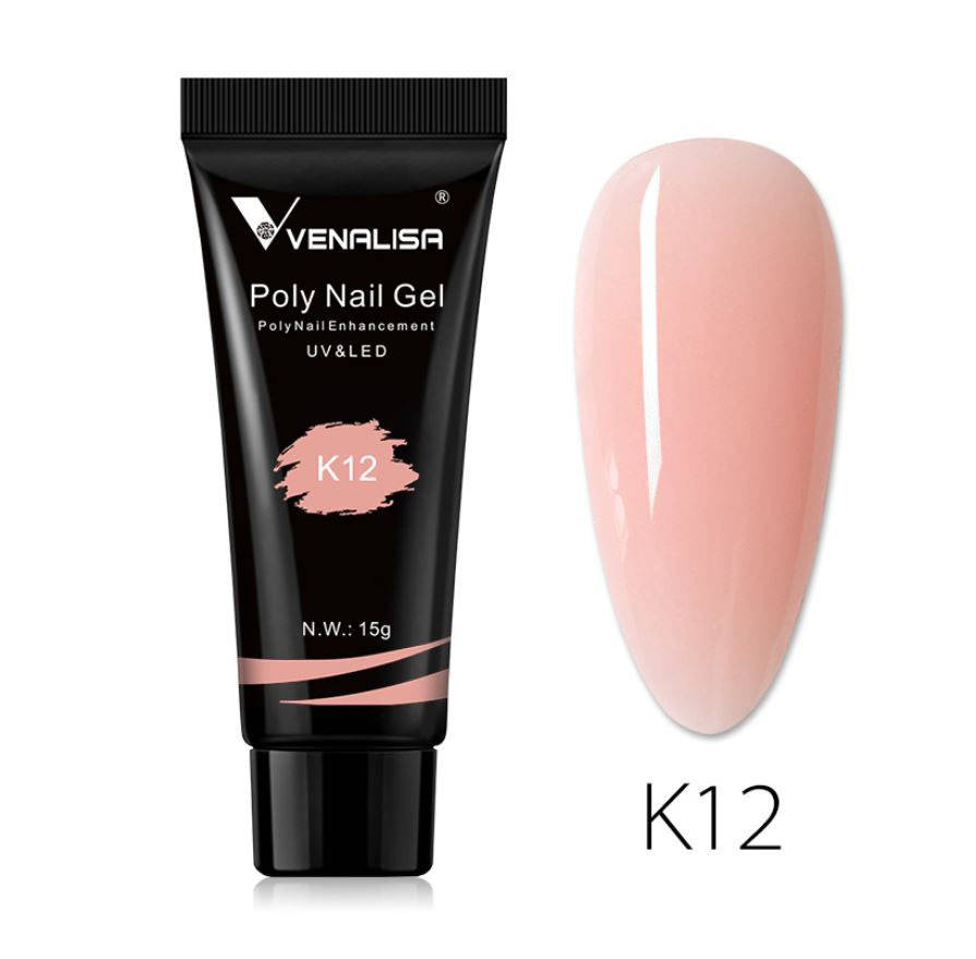 

Полигель (акрил-гель) Venalisa UV/LED 15 г, K12