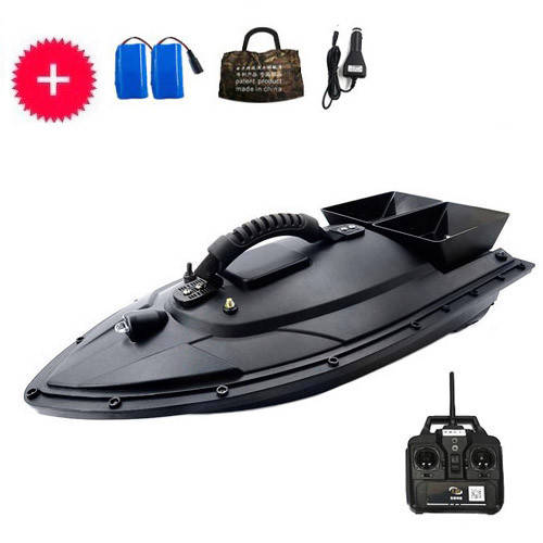 

Кораблик для завоза прикормки катер Lingboxianzi T188 1.5кг 500м 2АКБ черный