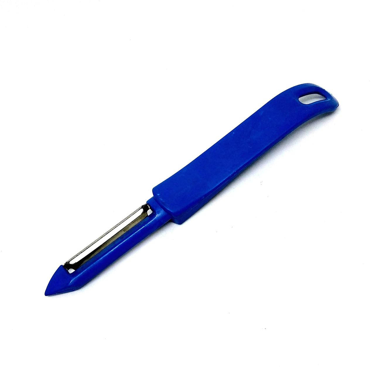 

Нож для чистки овощей и фруктов Экономка боковой 19 см, Синий