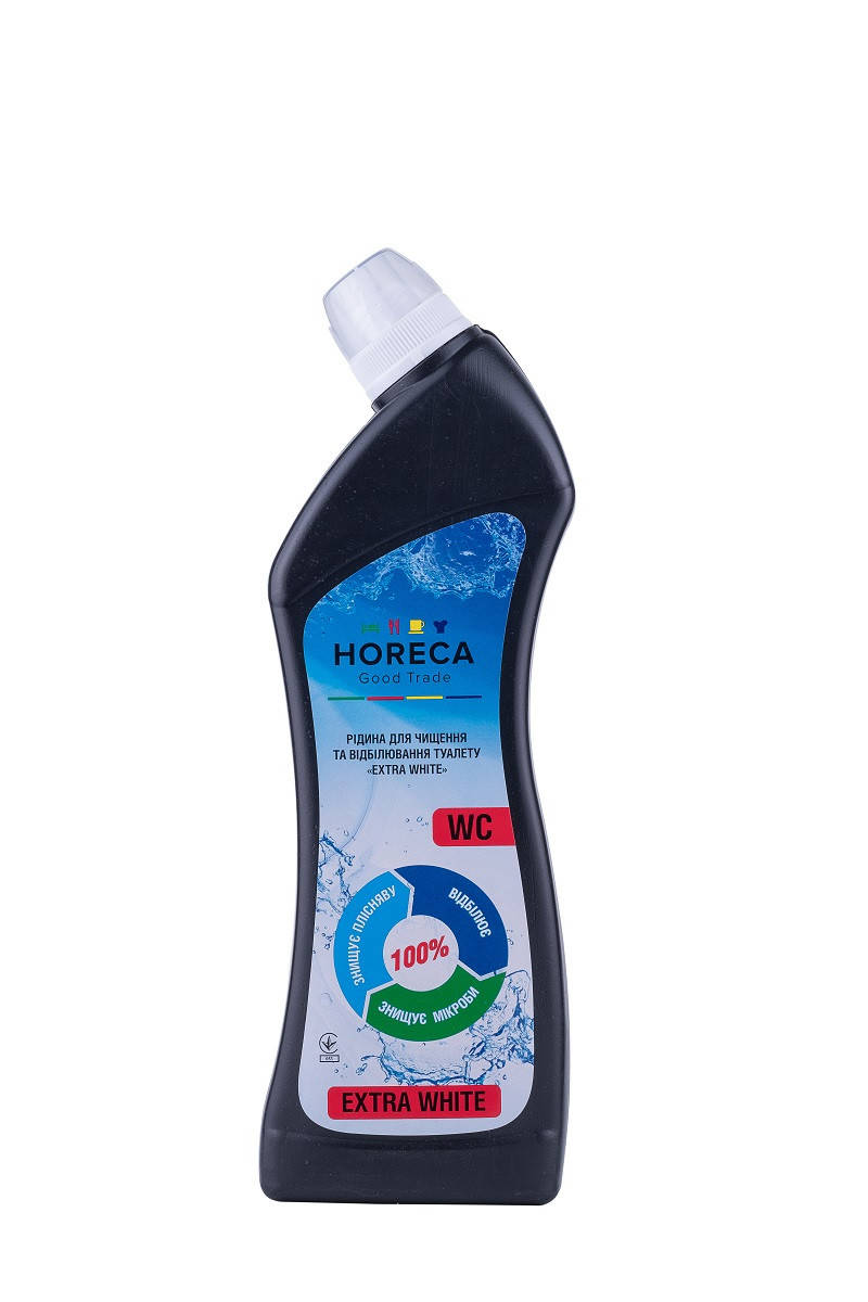 

Средство для чистки унитазов Horeca Good Trade "EXTRA WHITE" 750 гр.
