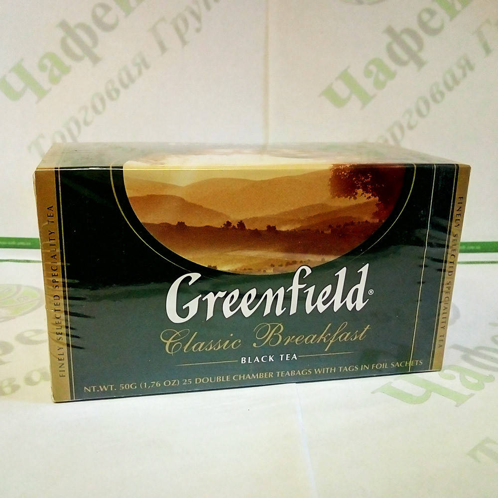 

Чай Greenfield Classic Breakfast 25х2г