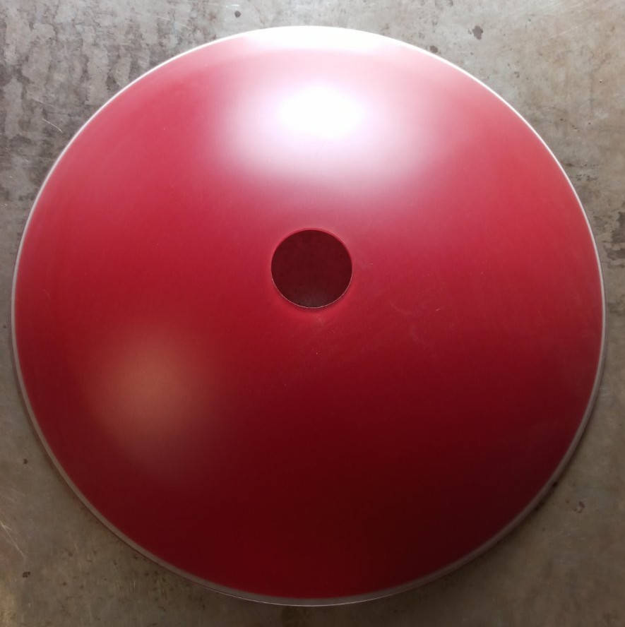 

Плафоны для люстр и торшеров диам.400 мм. Стекло отв. диам.5 см. ДЕКОРА.высота 8 см, Красный