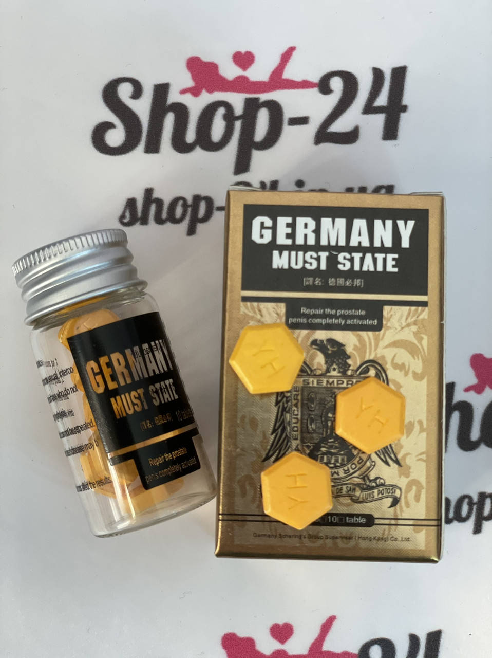 

Препарат Germany Must State для потенции (10 таб)