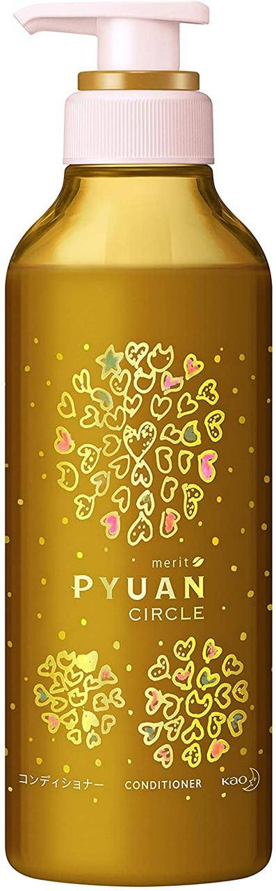 

Kao Merit Pyuan Circle кондиционер для волос с натуральными экстрактами и ароматом персика и сливы 425 мл