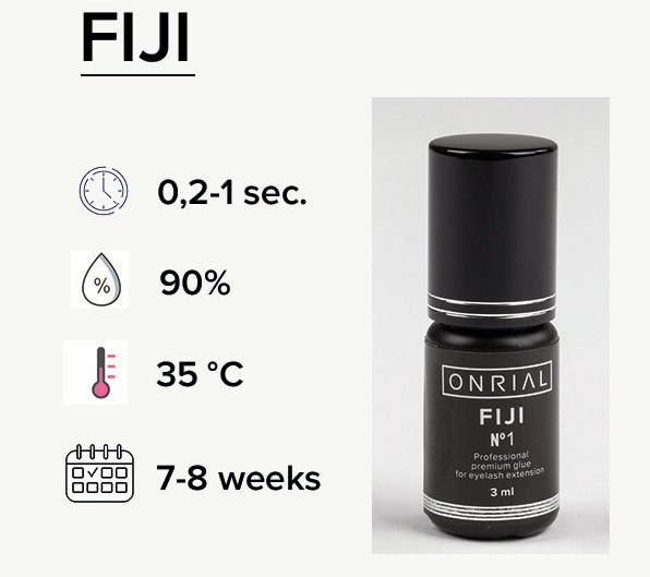 

Клей для нарощення вій Fiji ONRIAL 3 мл