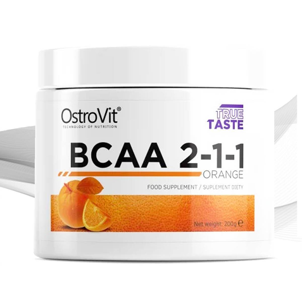 

Аминокислоты БЦАА OstroVit BCAA 2:1:1 200 gr