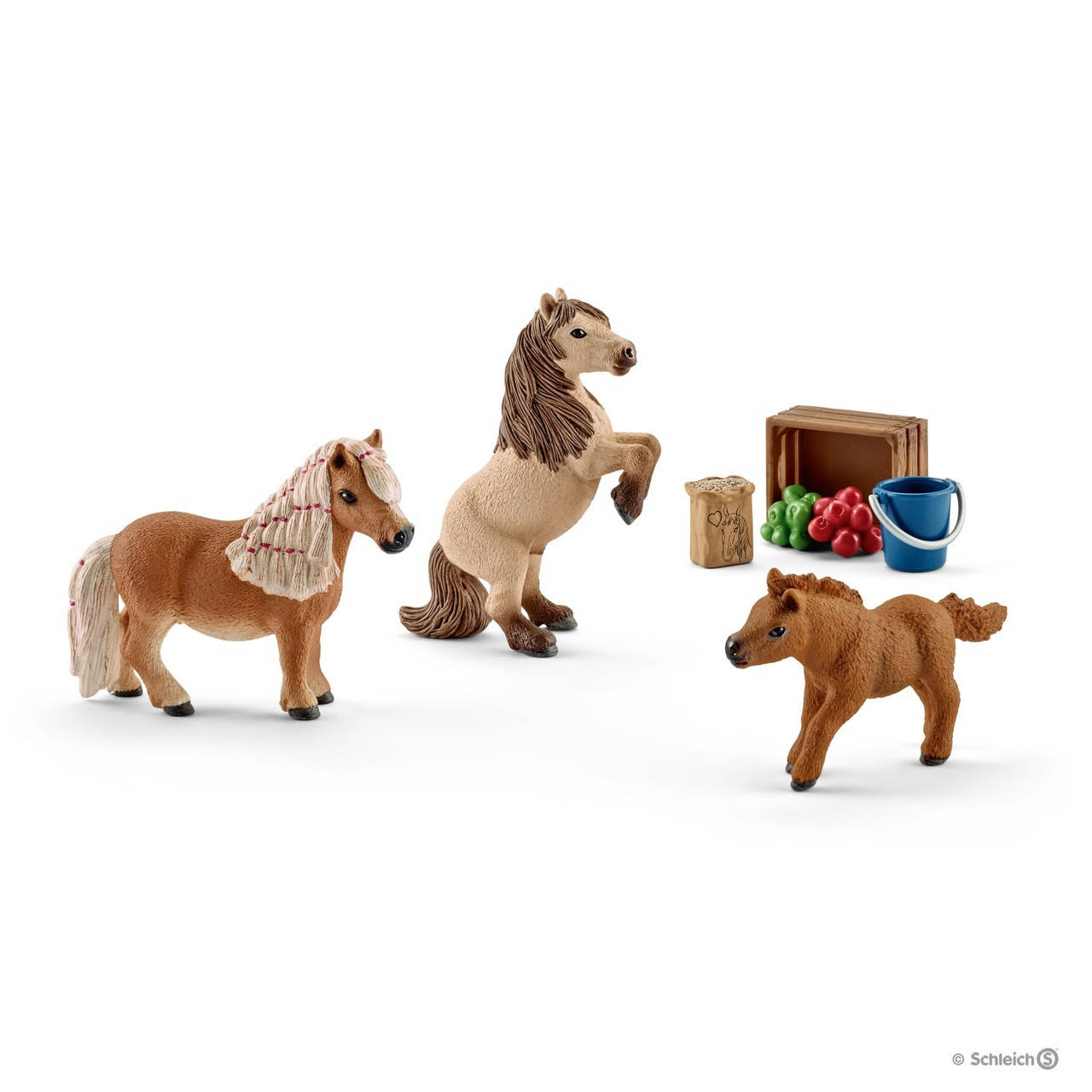 

Набор Семья Лошадь мини шетти пони Schleich 41432