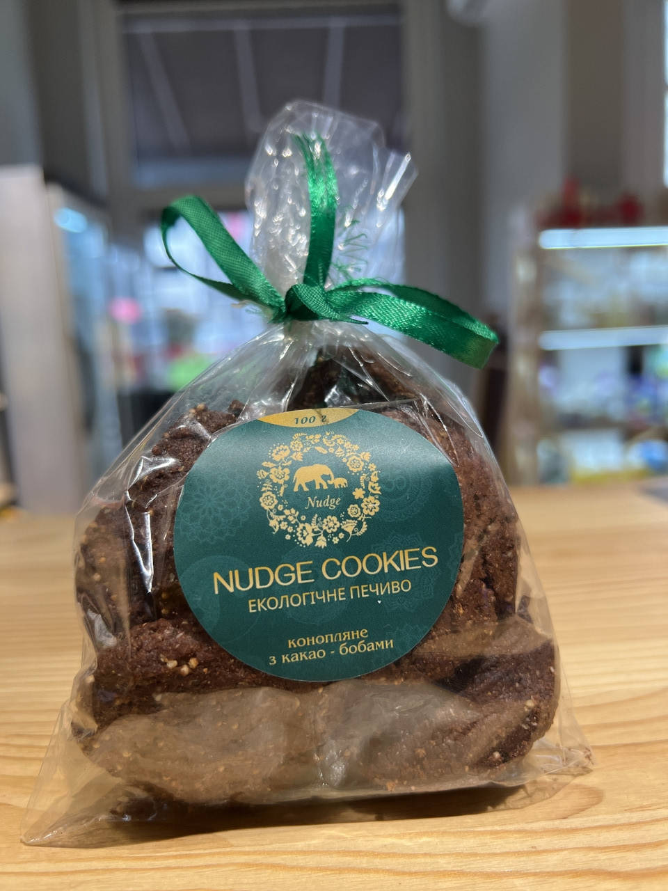 

Печиво "Конопляне з какао бобами" Natural Product, 100г