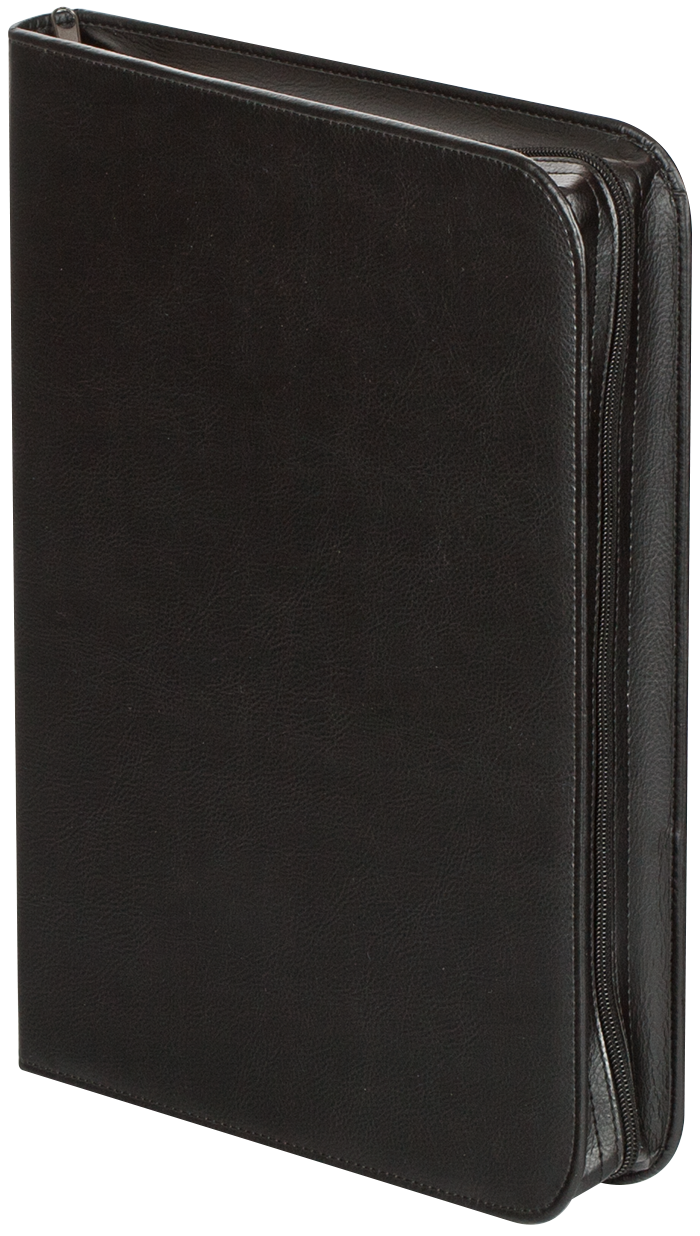 

Папка черная 35х264х4 см искусственная кожа, Черный
