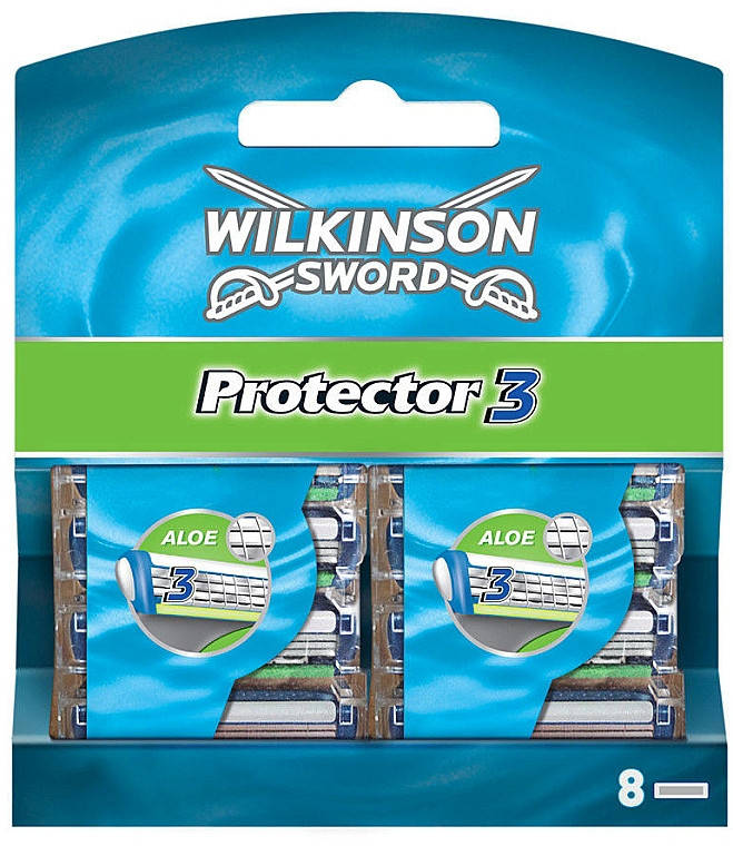 

Сменные кассеты Wilkinson Sword (Schick) Protector 3 - 8 шт. (wilk16)