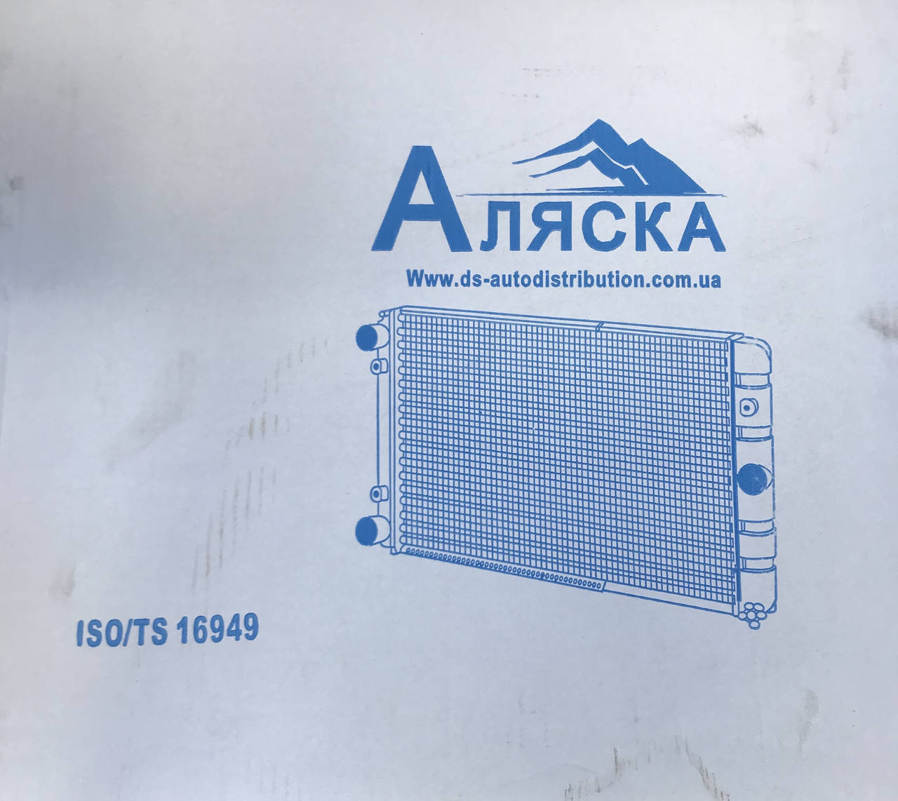 

Основной радиатор двигателя Москвич 2141