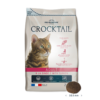 

Супер преміум корм для дорослих котів CROCKTAIL Adult with turkey 2