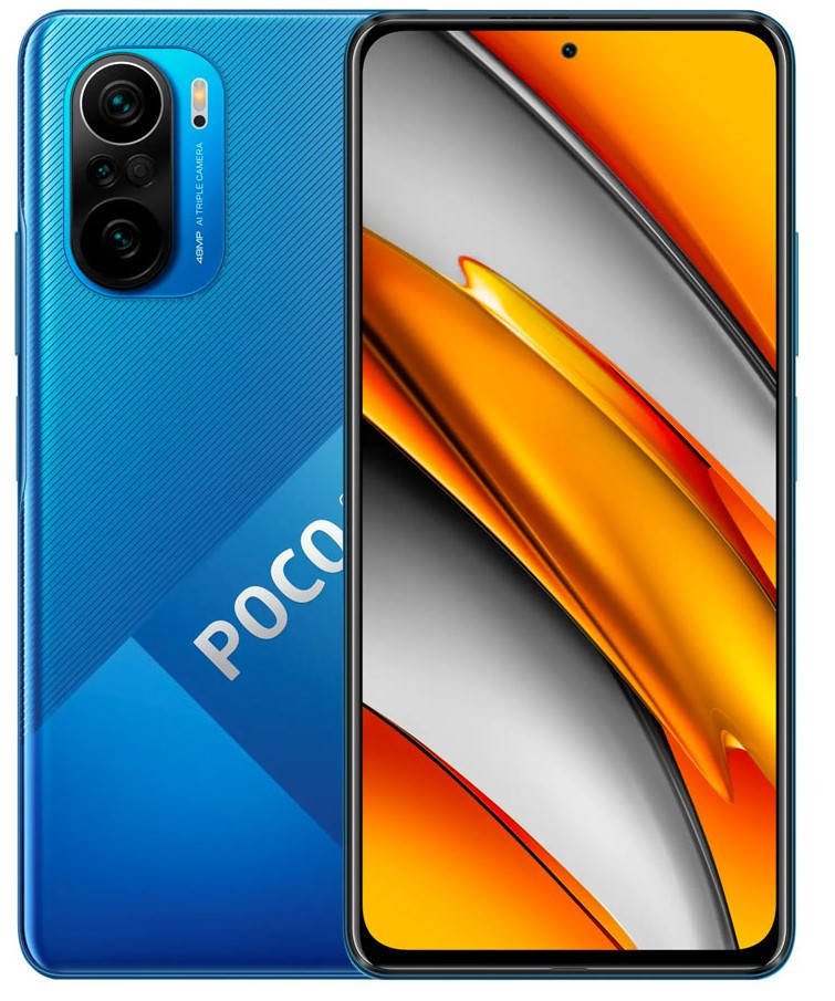 

Смартфон Xiaomi Poco F3 6/128GB Ocean Blue, Синий