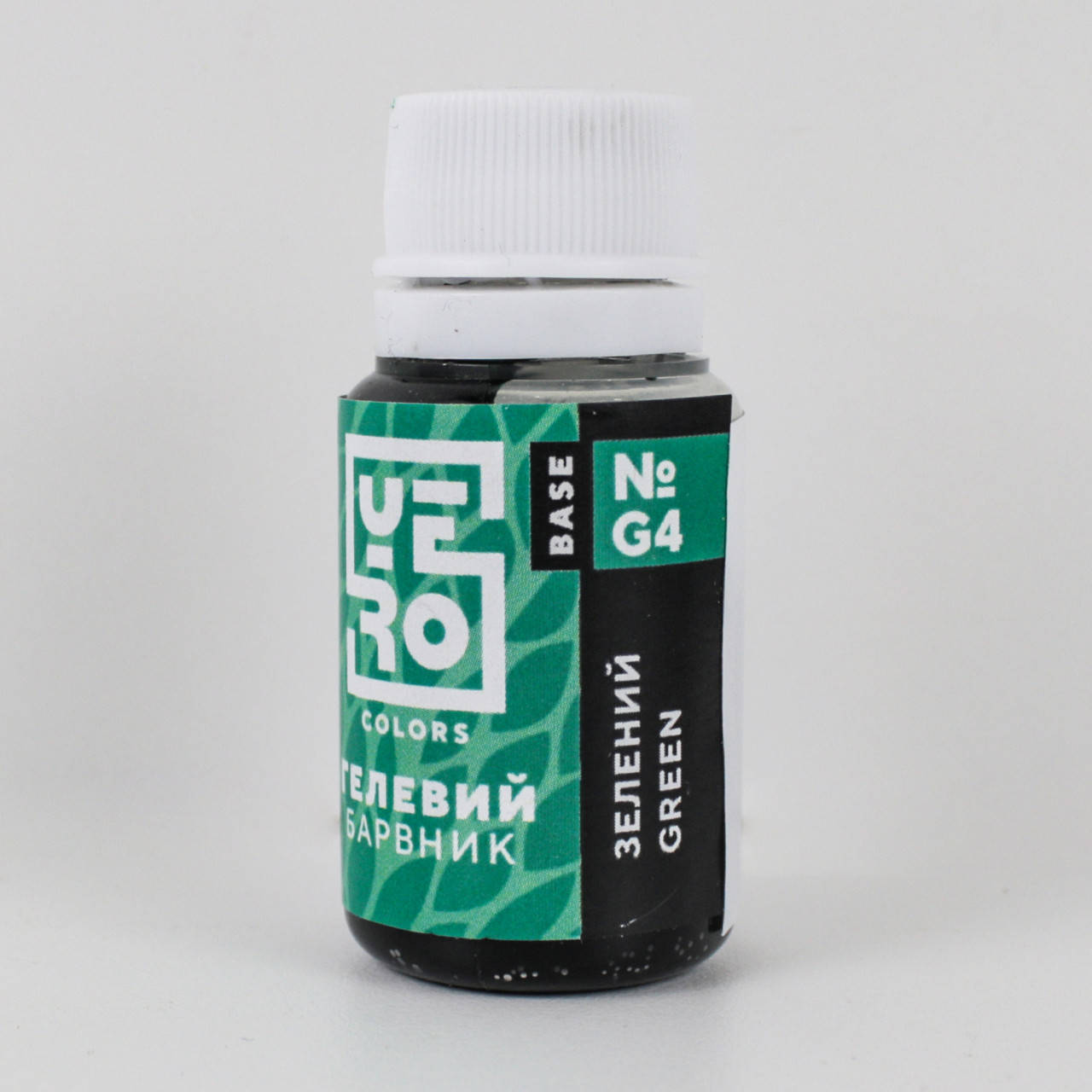 

Гелевый краситель Yero colors Зеленый/Green 10 гр