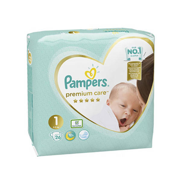 

Підгузки Pampers Premium Care Newborn ТМ Памперс / Pampers (2-5 кг) №26