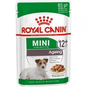 

Royal Canin MINI AGEING 12+ 85г вологий корм для собак малих порід старше 12 років