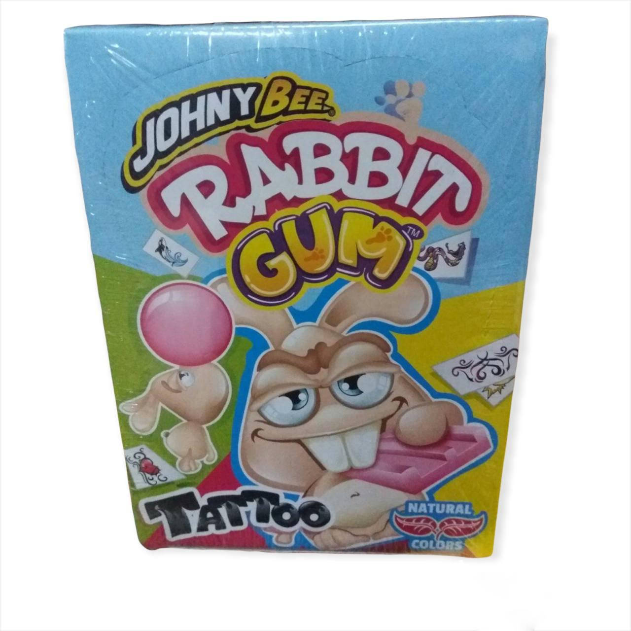 

Жевательная резинка JOHNY BEE Rabbit Gum КРОЛИК 200 шт