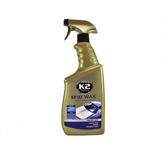 

Полироль восковая для кузова K2 SPID WAX на мокро 770 мл (K087M), Прозрачный