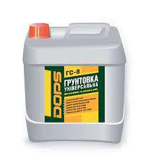 

Грунтовка универсальная ГС-8 (10л/10кг) ТМ "DOPS", Белый