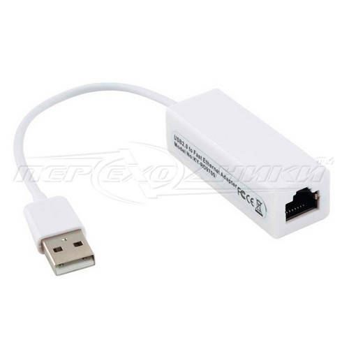

Сетевая карта USB 2.0 to LAN 15 Mb Ethernet RJ45, Белый