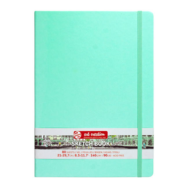 

Блокнот для графики Royal Talens Art Creation мятный А4 (21х29.7см) 140 г/м2 80л.