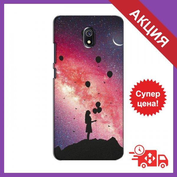 

Чехлы с принтом на Xiaomi Redmi 8A / Чехлы с картинкой для Сяоми Редми 8А / Чехлы для Xiaomi Redmi 8A (Шарики, Черный