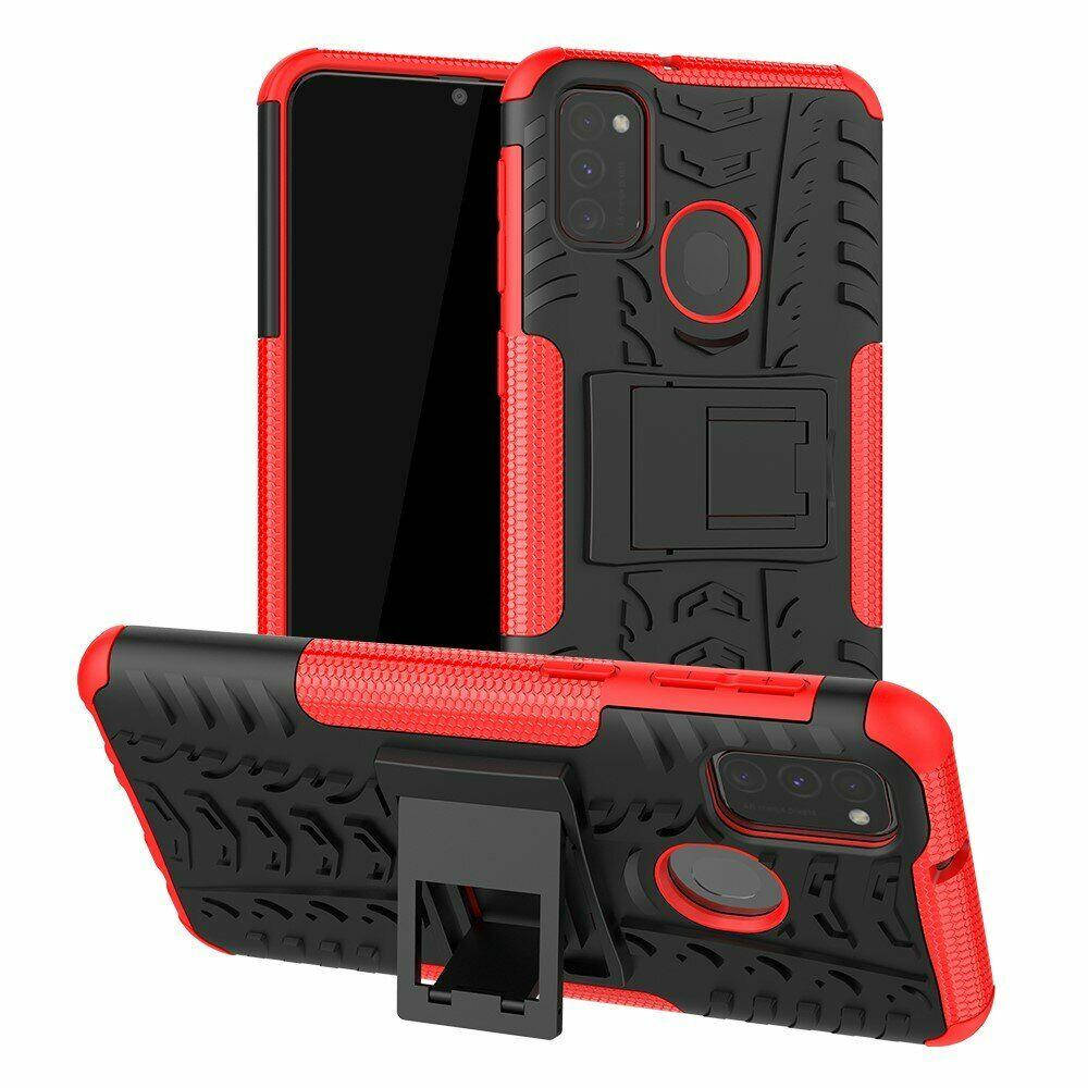 

Чехол Armor для Samsung Galaxy M31 / M315 бампер противоударный красный