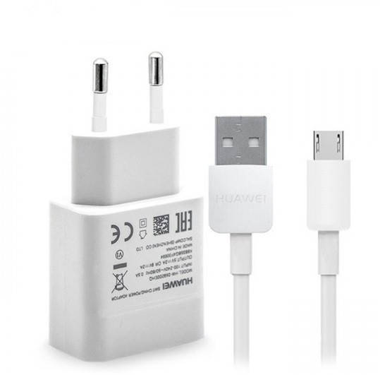 

Зарядное устройство HUAWEI 5V 2A SuperCharge + micro USB, Белый