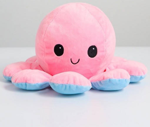 

Мягкая двусторонняя игрушка Осьминог МИКС Changing color soft toys, хороший выбор