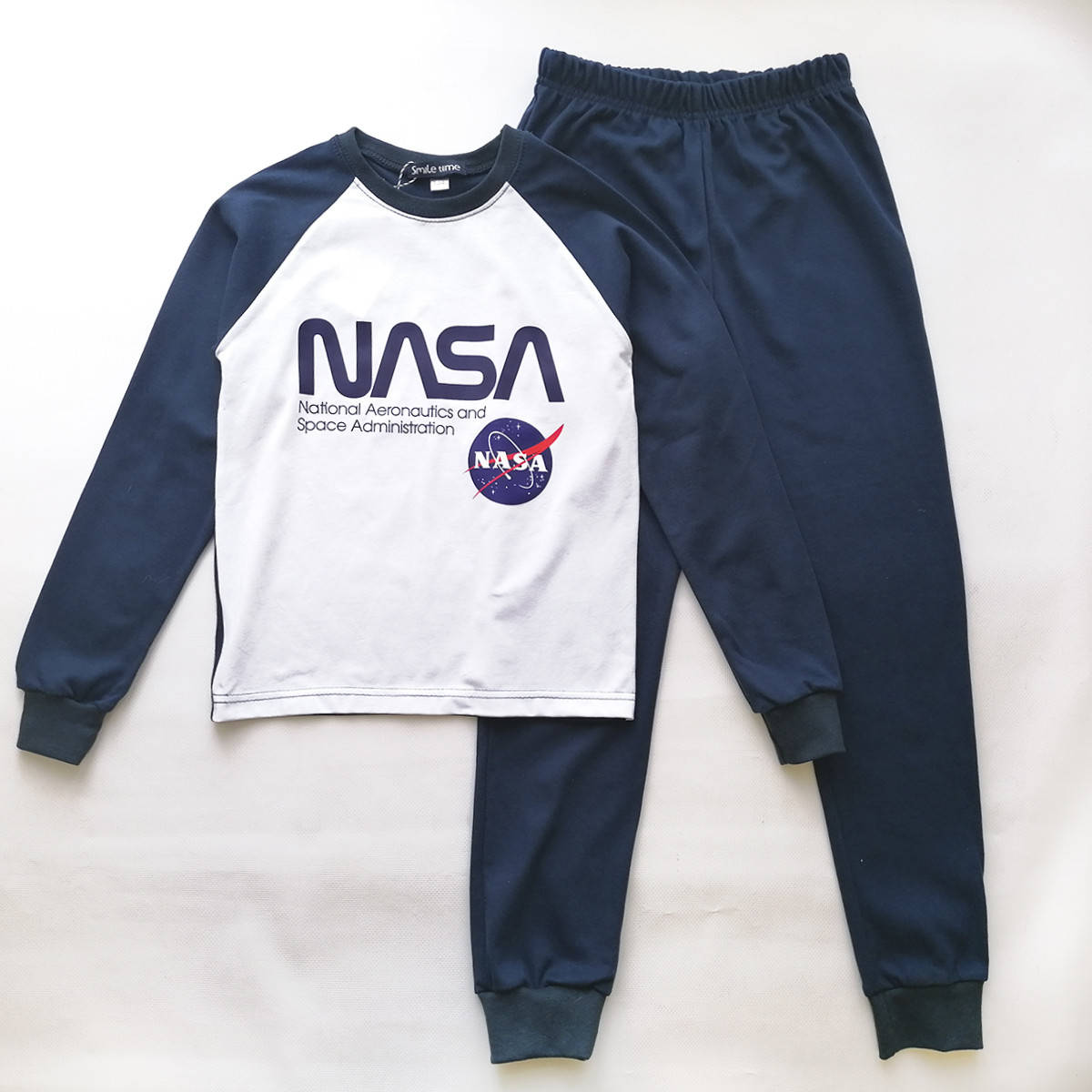 

Пижама молодежная для мальчика, хлопок, интерлок, SmileTime Nasa 152