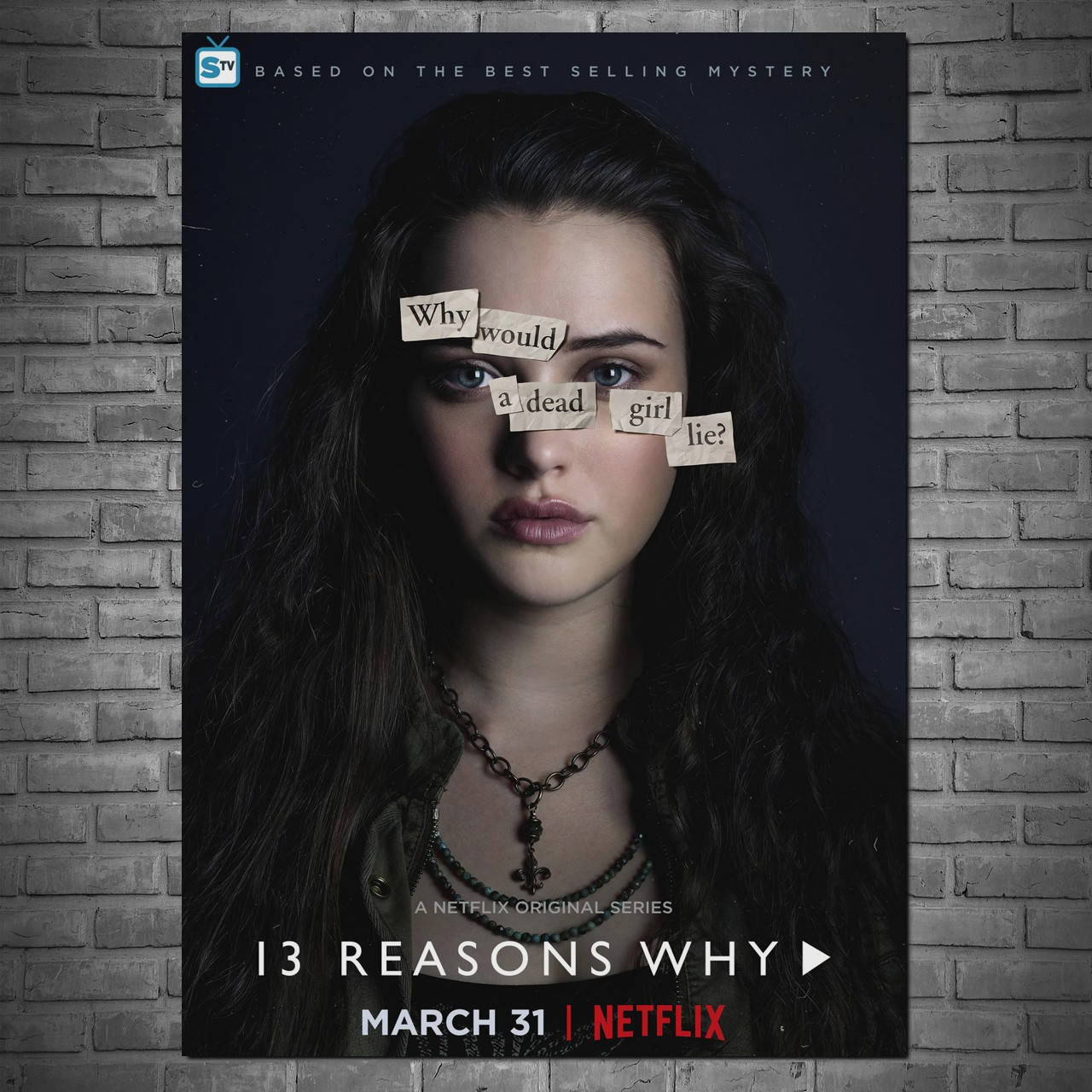 

Плакат "13 причин почему, 13 Reasons Why" (артикул 2802) 42, Полуглянец, 30
