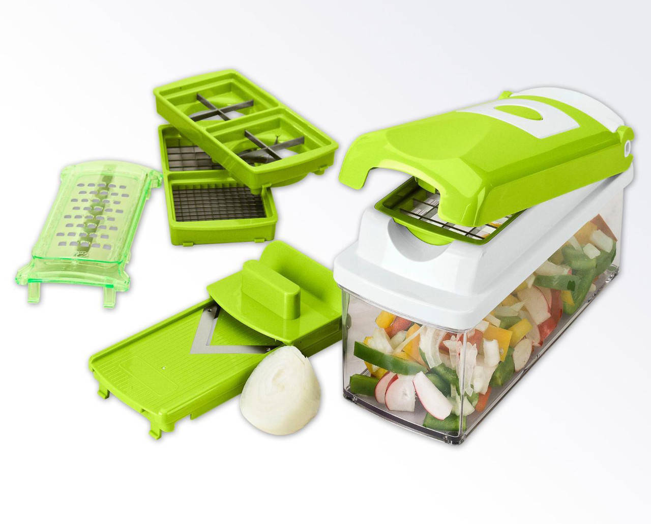 

Овощерезка тёрка найсер дайсер плюс Nicer Dicer Plus ! Качество!, Акция f