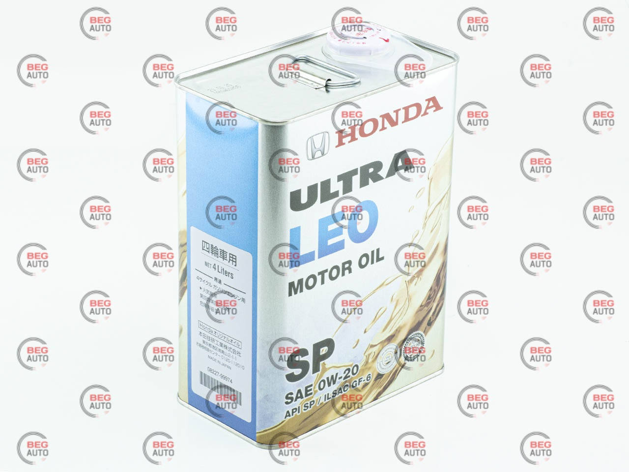 

Масло Honda 0W20 Ultra LEO (4л)