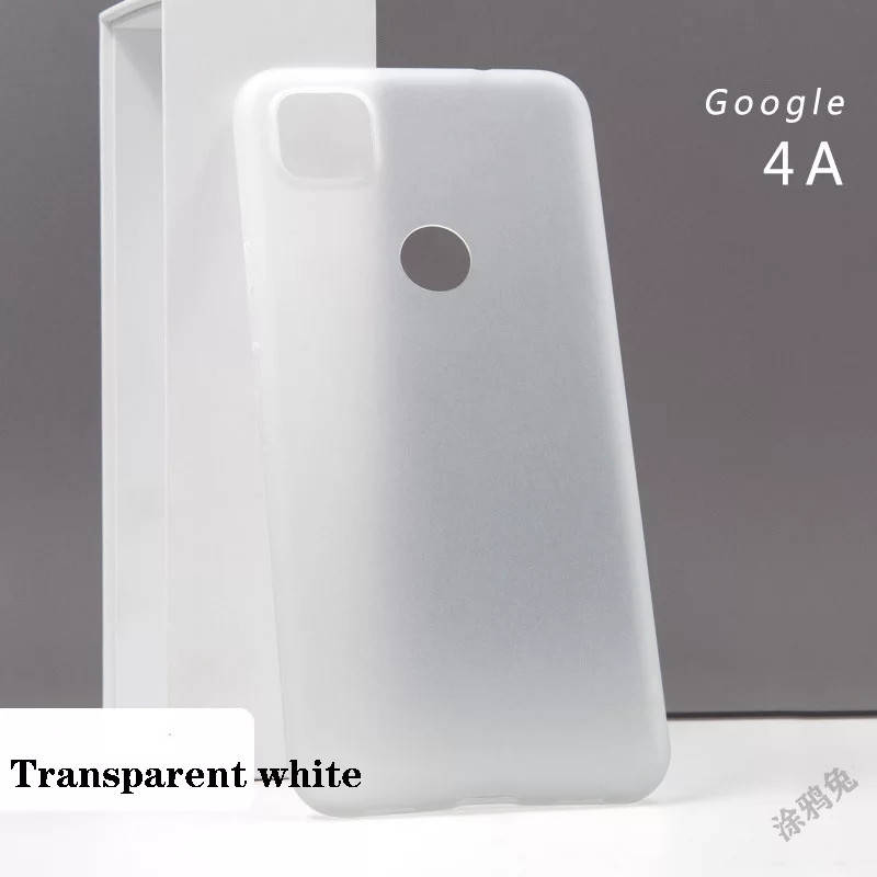 

Ультра тонкий PP чехол для Google Pixel Пиксель 4A ( 4G ) белый, Разные цвета