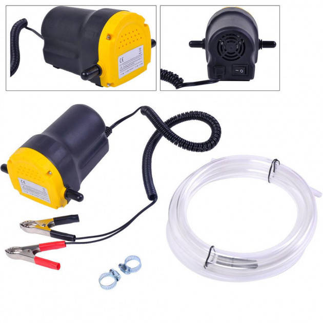

Насос для перекачки топлива откачки масла воды подкачки шин 12V 60W